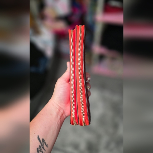 🍂🍁Like new Kate Spade Patterson Drive Anita Double Zip Wristlet Wallet - Picture 2 of 11